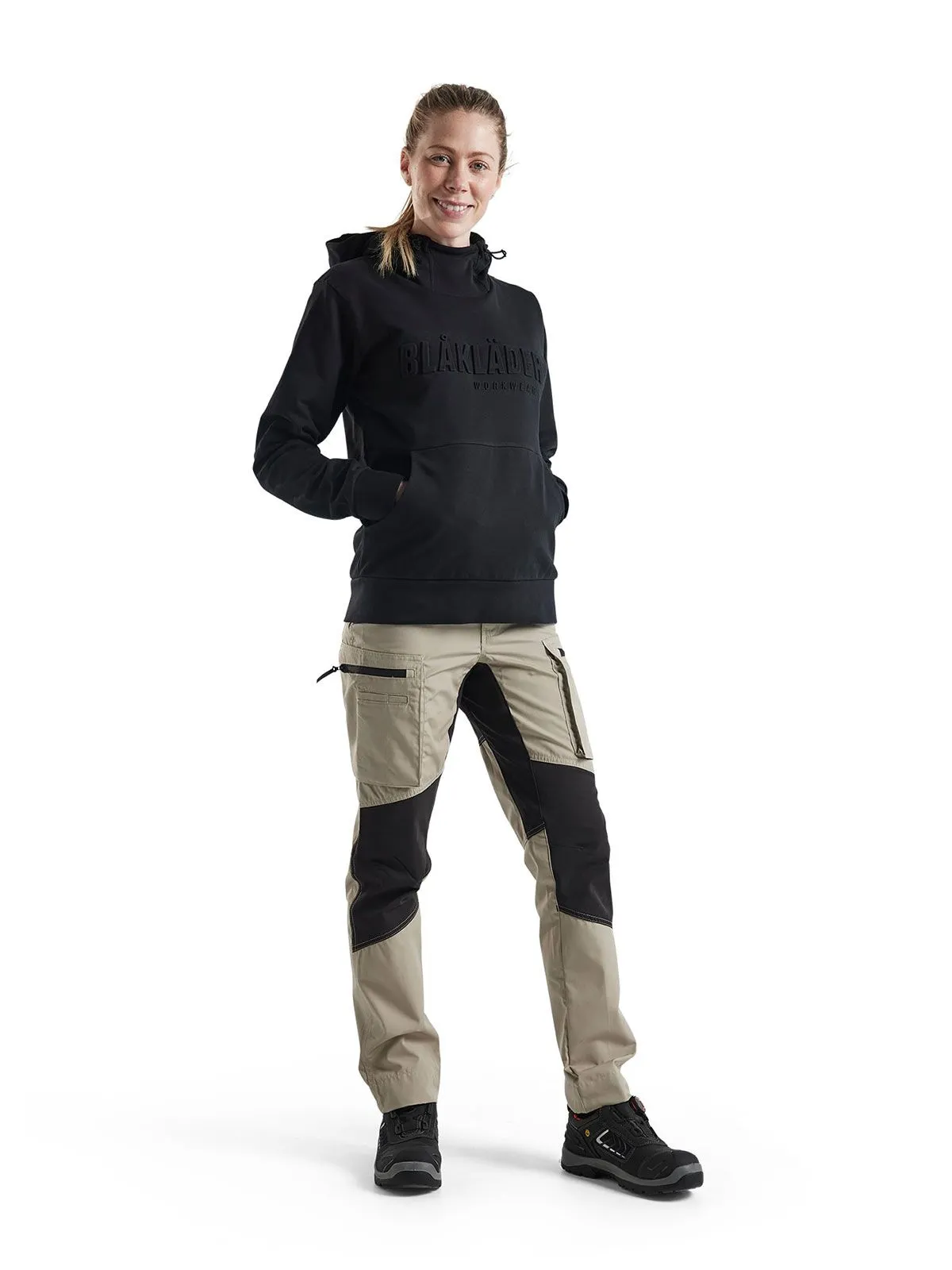 3560-1158&#x20;Women&#x27;s&#x20;Work&#x20;Hoodie&#x20;3D&#x20;-&#x20;Bl&#xE5;kl&#xE4;der