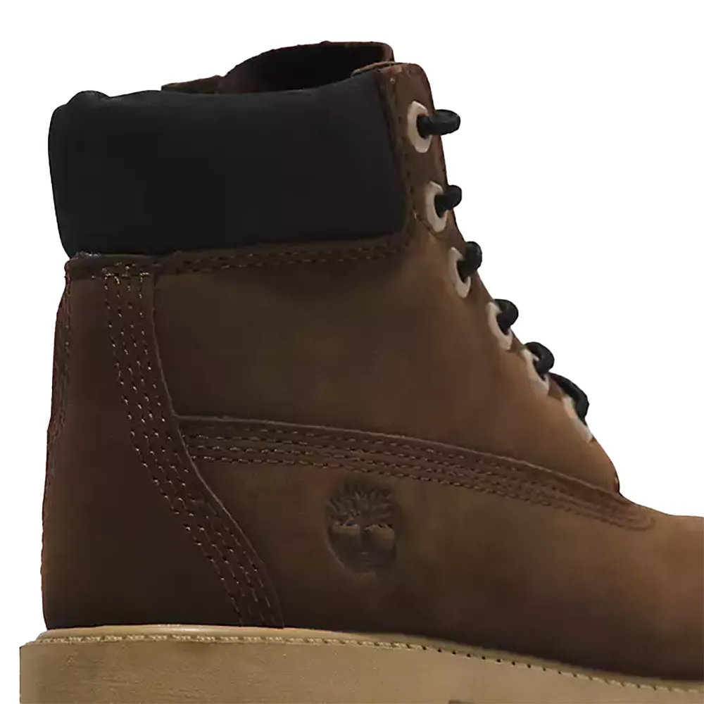 6 Inch Premium Waterproof Boots GS 'Dark Brown Nubuck'