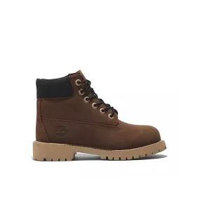 6 Inch Premium Waterproof Boots GS 'Dark Brown Nubuck'