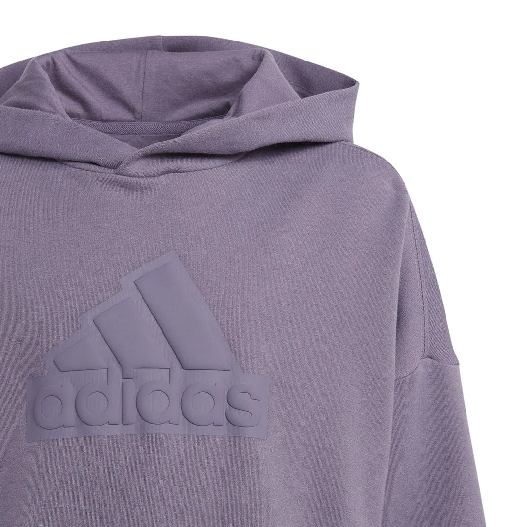 Adidas Junior Hoodie - Future Icons Logo Design (Model IK6875)