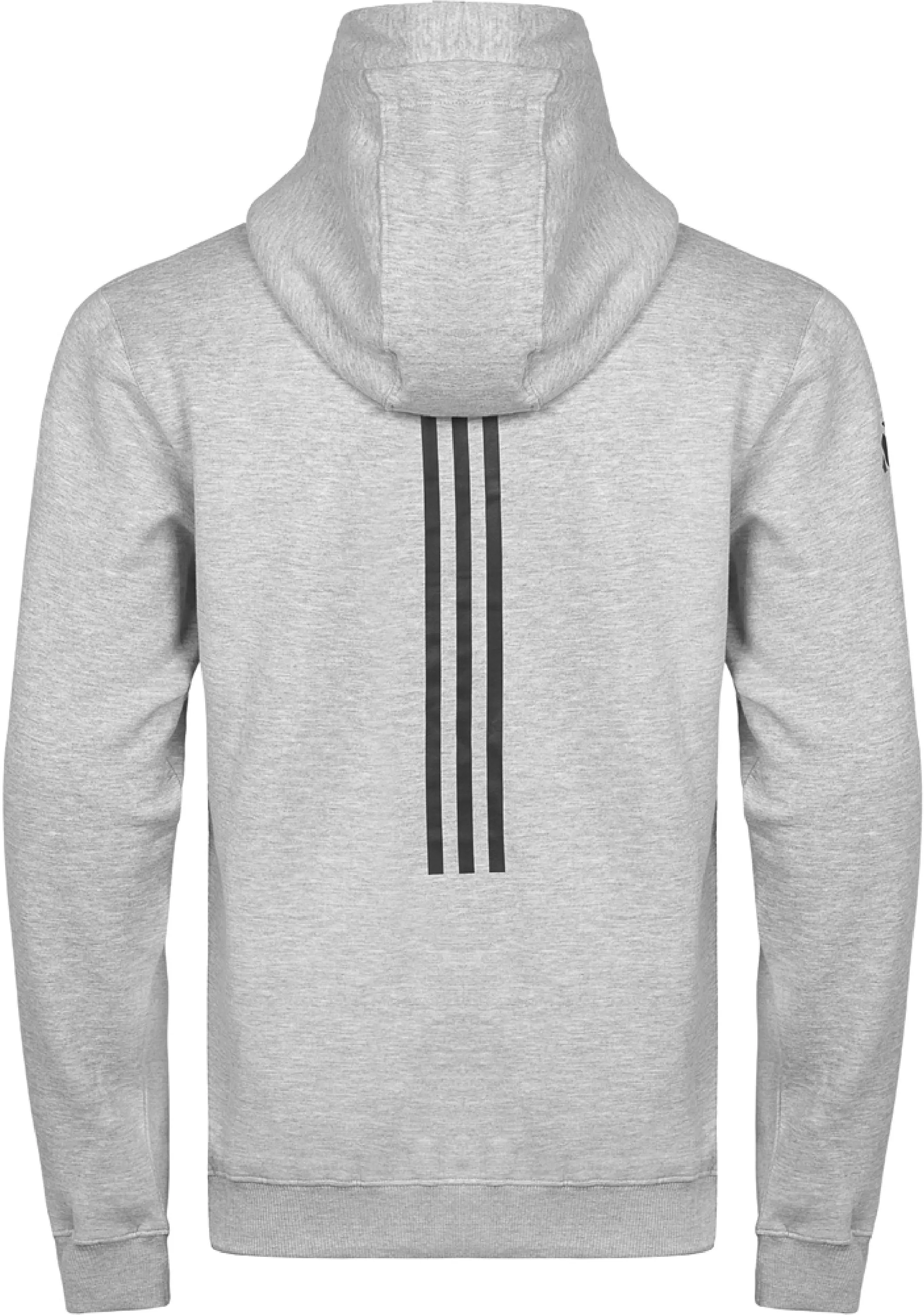 Adidas Men's WBC Traditional Grey/Black Boxing Hoodie <BR> ADIWBCHD1