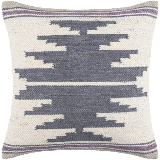 Alamosa Cream & Denim Pillow