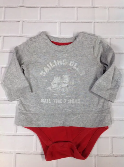 Baby Gap Gray Sailing Top