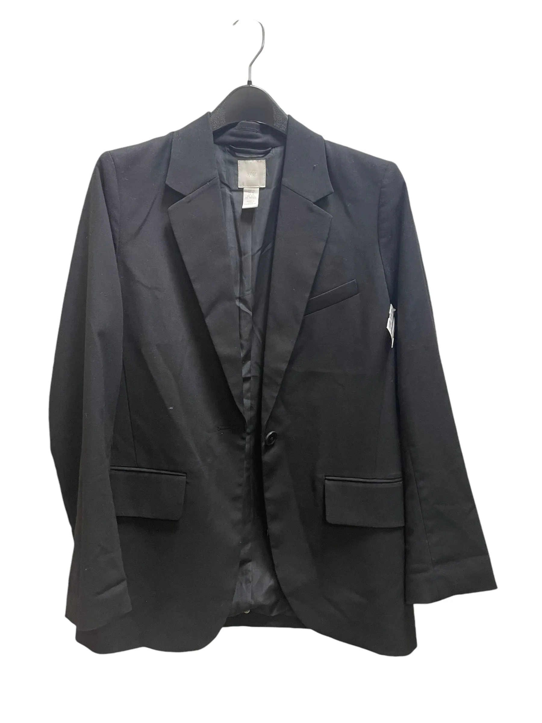 Blazer By H&m In Black, Size: Xs