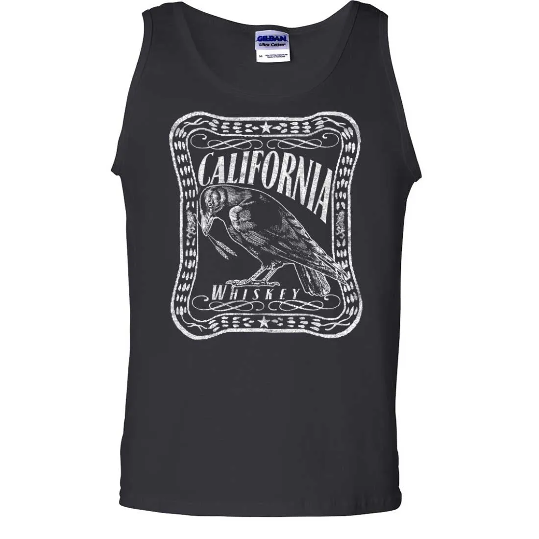 California Crow Whiskey Asst Colors Tank Top