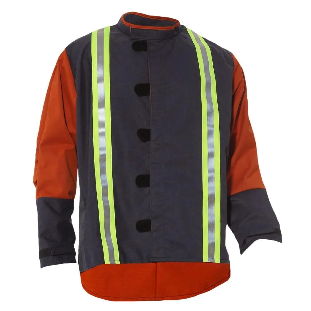 Carbon Armour N7 Hi Vis Jacket for Molten Metal and Radiant Heat Protection