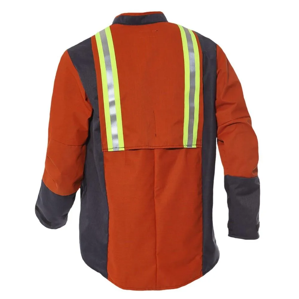 Carbon Armour N7 Hi Vis Jacket for Molten Metal and Radiant Heat Protection