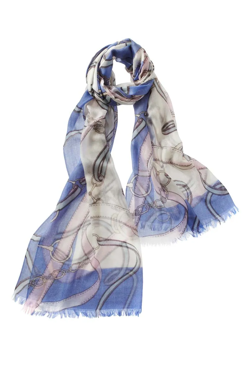 Cavallo Scarf - Periwinkle