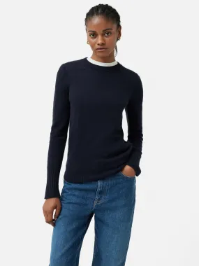 Cloud Cashmere Crew Jumper | Navy