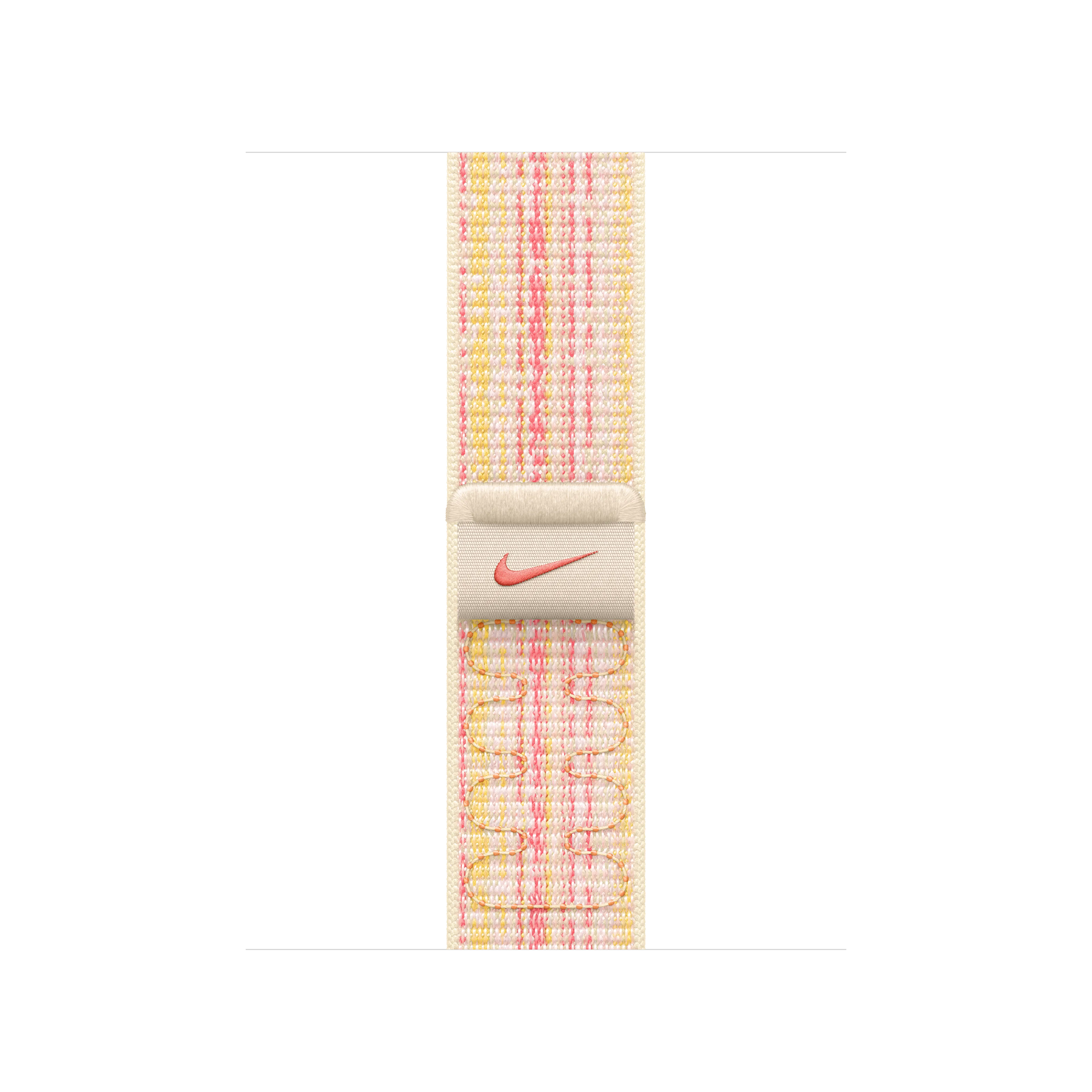 Correa Loop Nike Sport blanco estrella/rosa (41 mm)