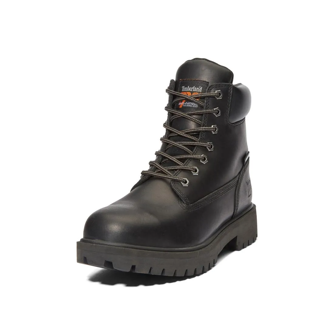 Direct Attach 6 Inch Steel-Toe Waterproof Ins 200G Work Boot Black