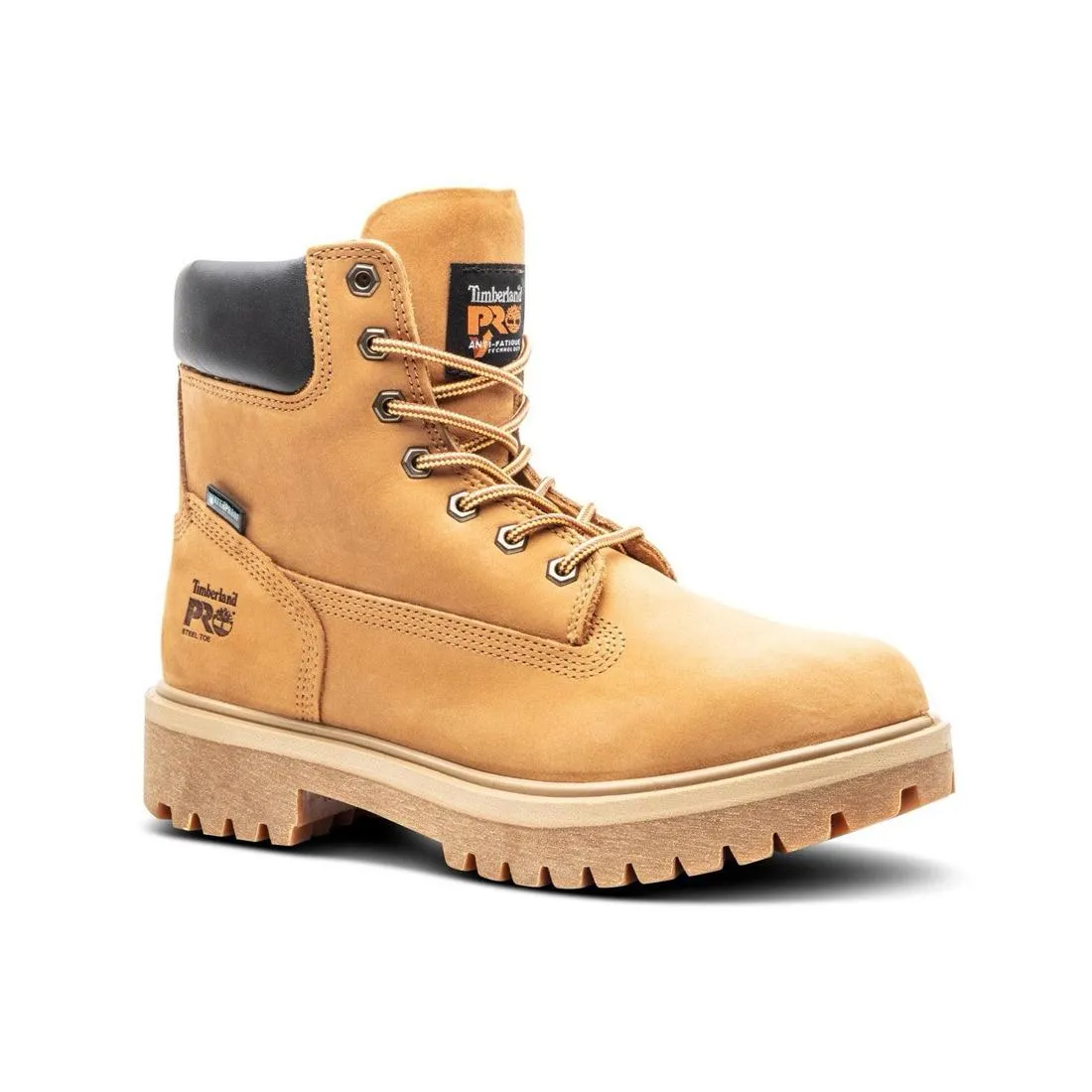 Direct Attach 6 Inch Steel-Toe Waterproof Ins 200G Work Boot Wheat