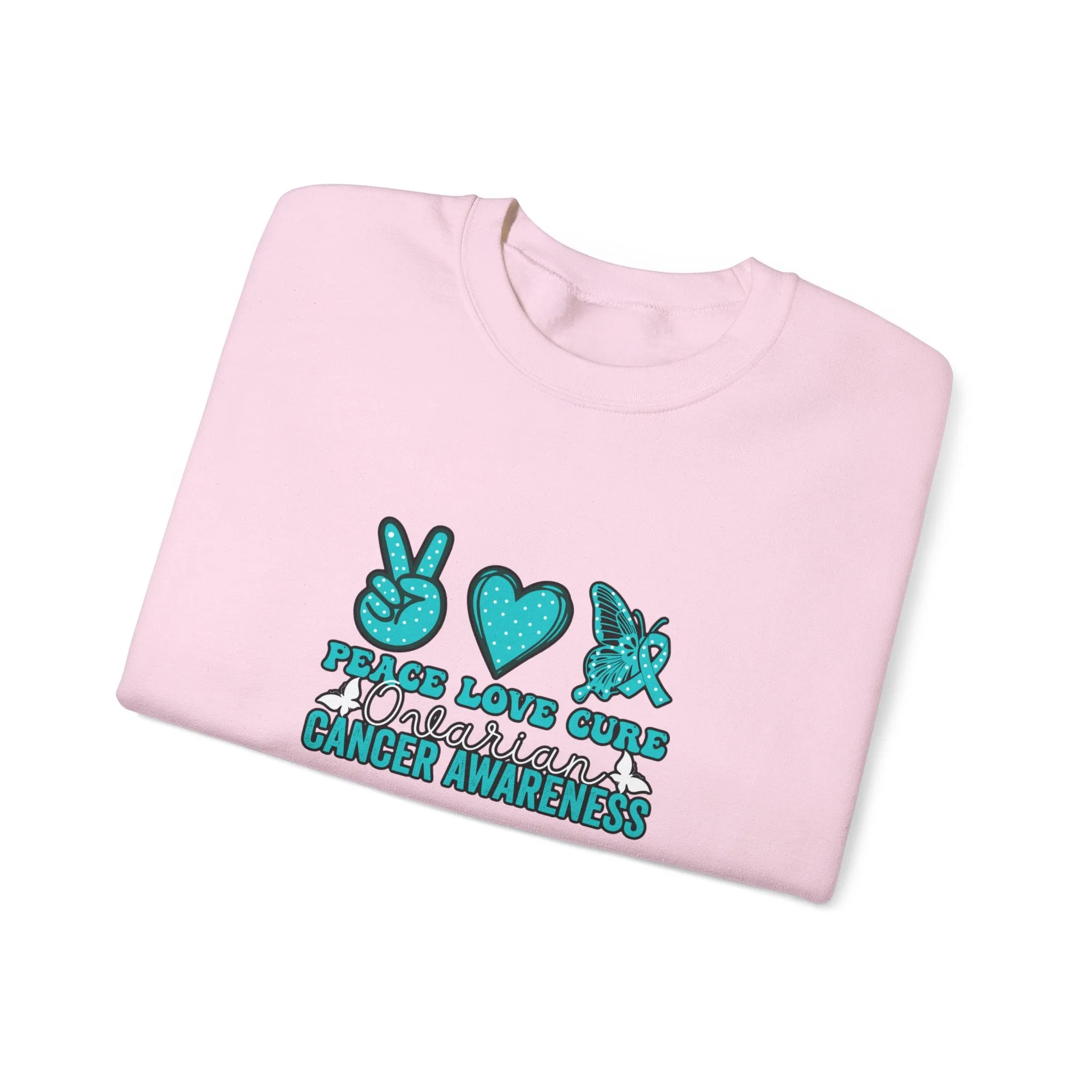 Hope Love Cure Unisex Heavy Blend™ Crewneck Sweatshirt