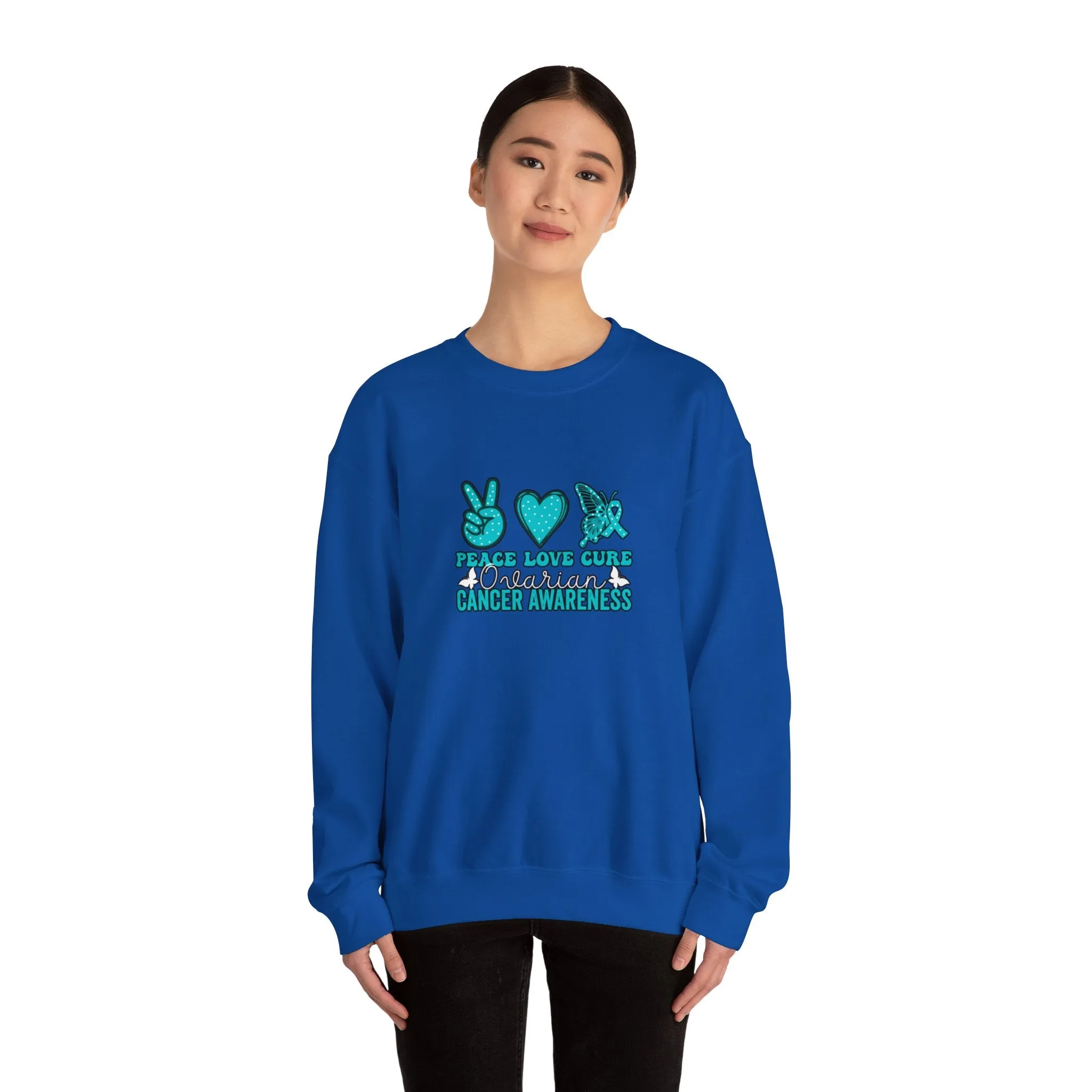 Hope Love Cure Unisex Heavy Blend™ Crewneck Sweatshirt