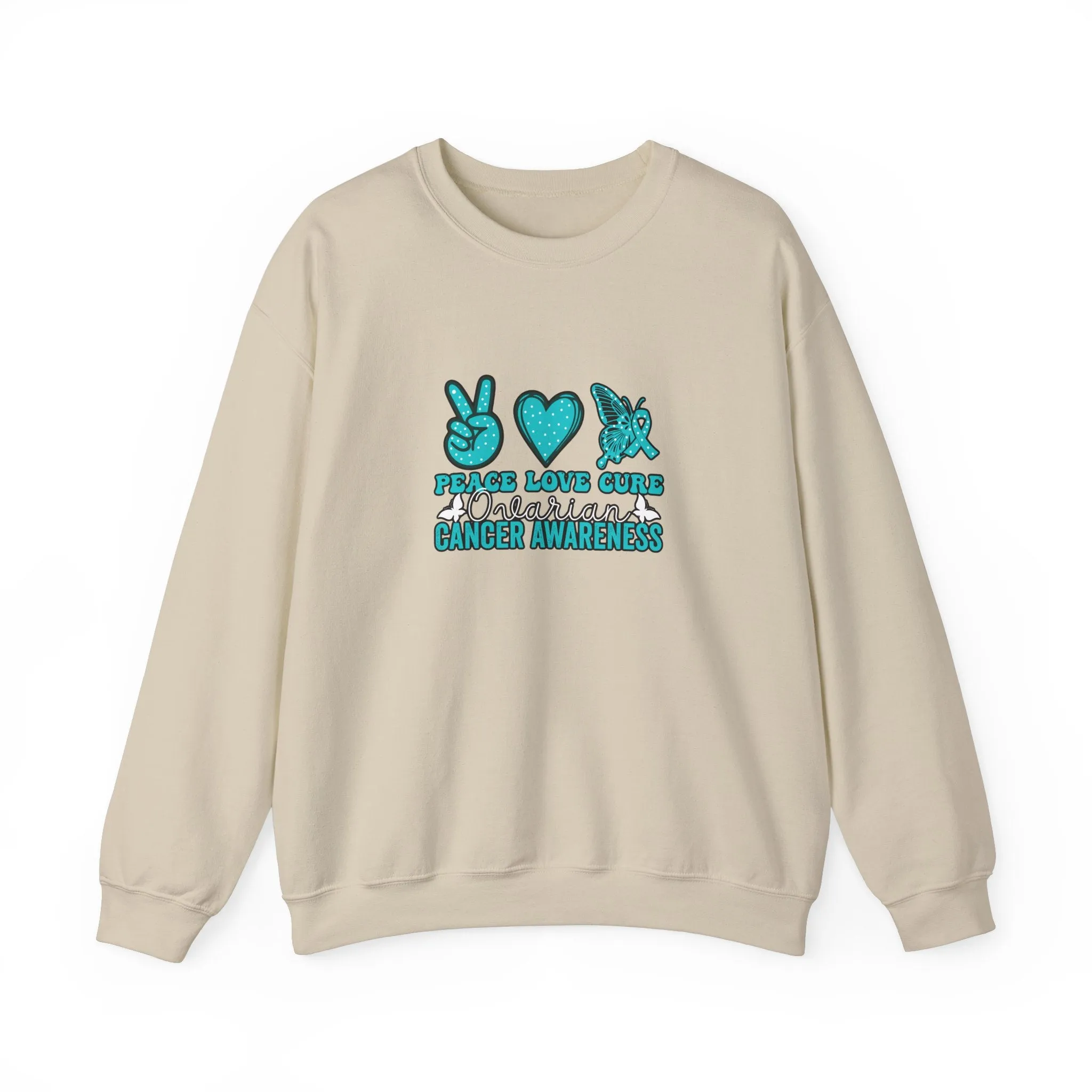 Hope Love Cure Unisex Heavy Blend™ Crewneck Sweatshirt