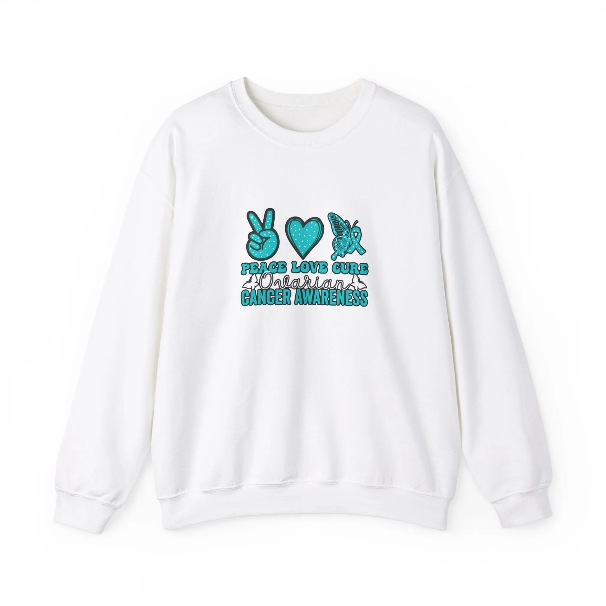 Hope Love Cure Unisex Heavy Blend™ Crewneck Sweatshirt