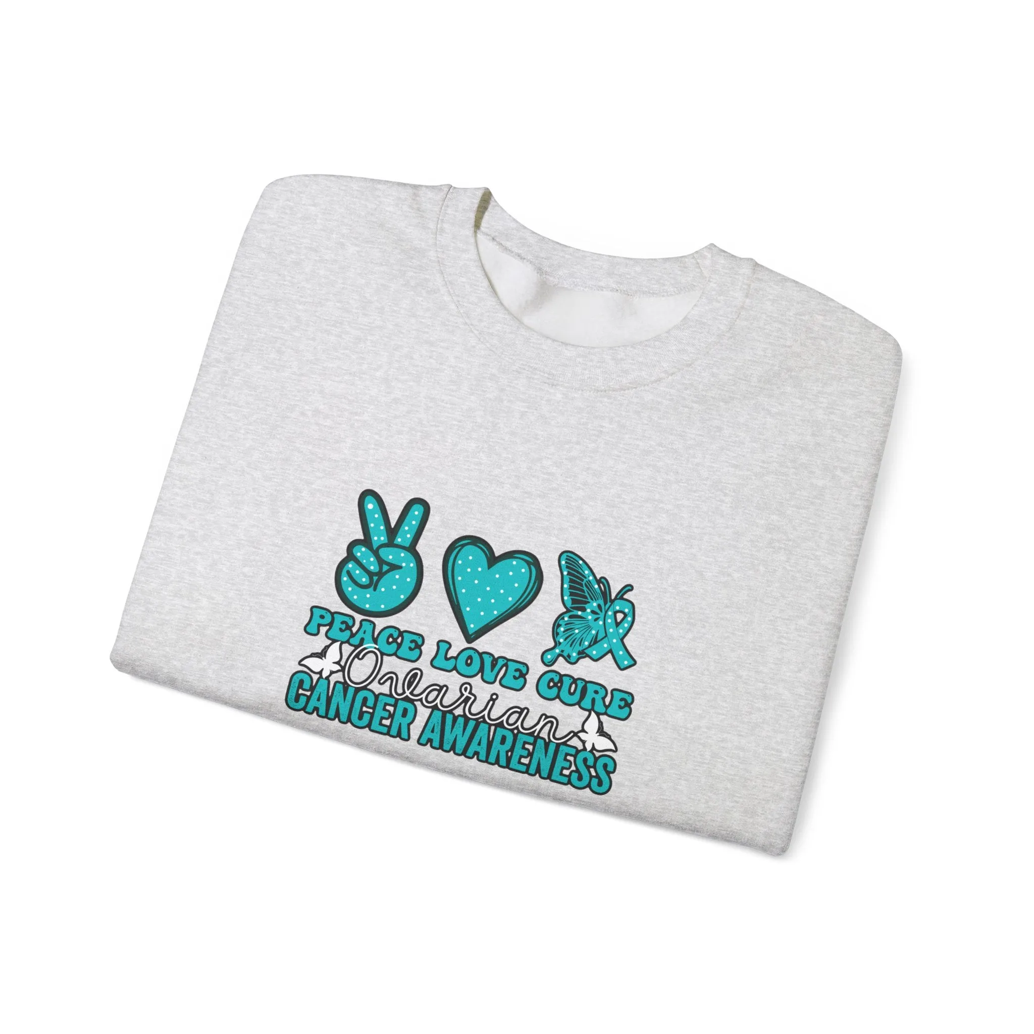 Hope Love Cure Unisex Heavy Blend™ Crewneck Sweatshirt