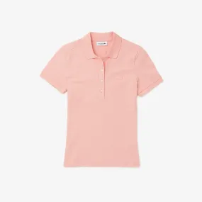 L.12.D Slim Fit Stretch Mini Piqué Polo Shirt