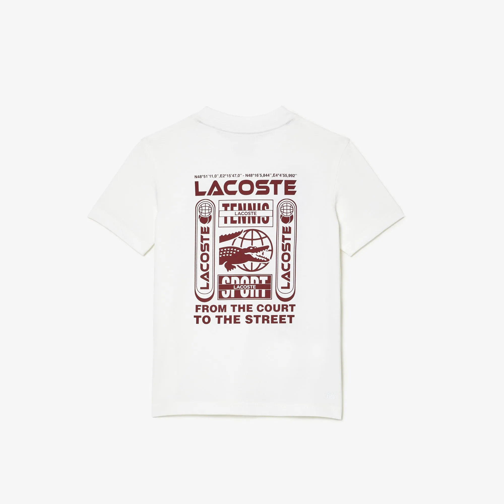 Lacoste Cotton Jersey Tennis T-shirt