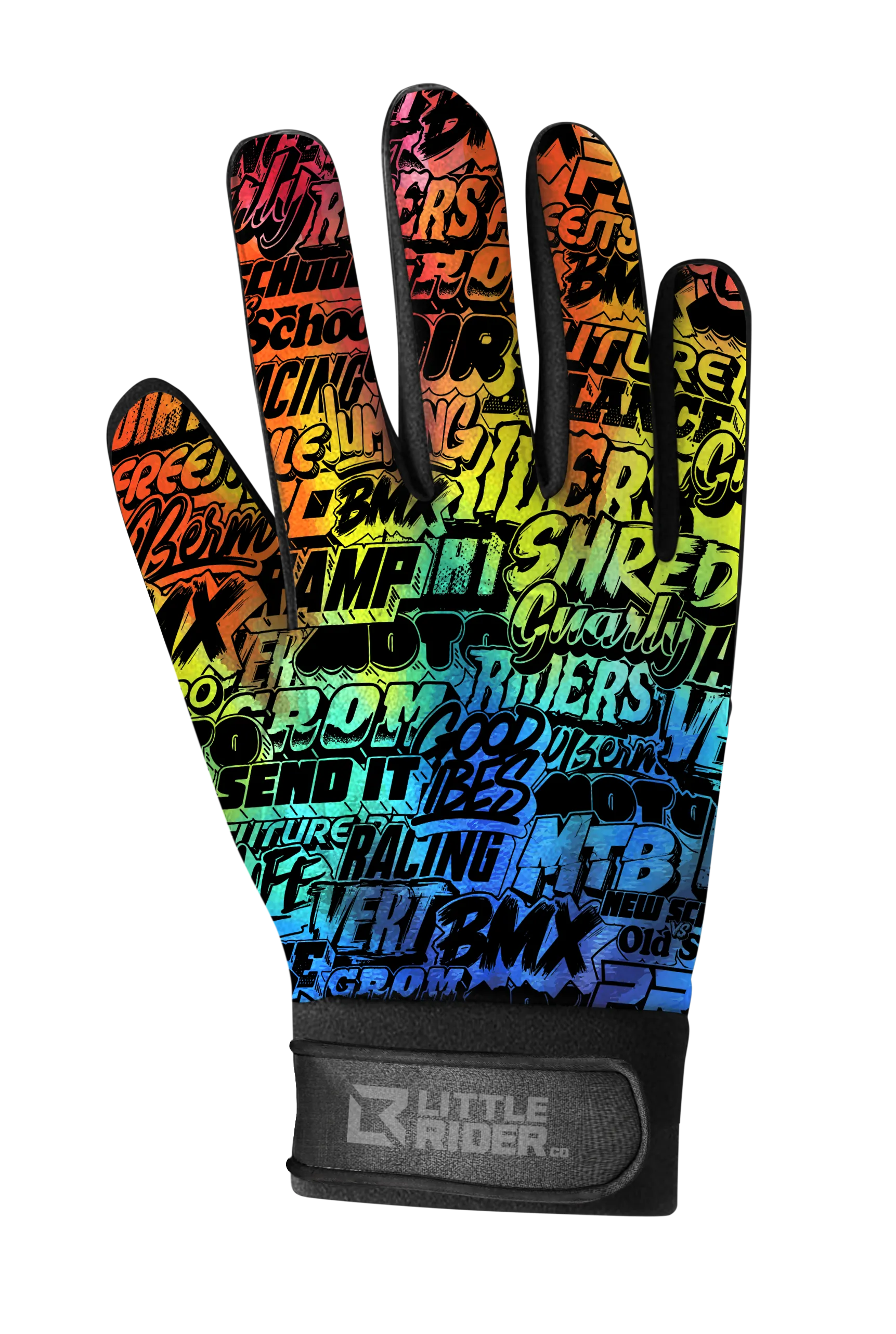 Little Rider Co Kids Bike Gloves - Inspire Series - Colour Blast