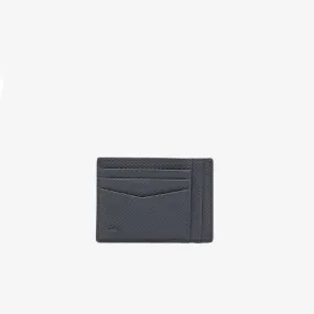 Men's Chantaco Matte Piqué Leather Flat Zip Bag