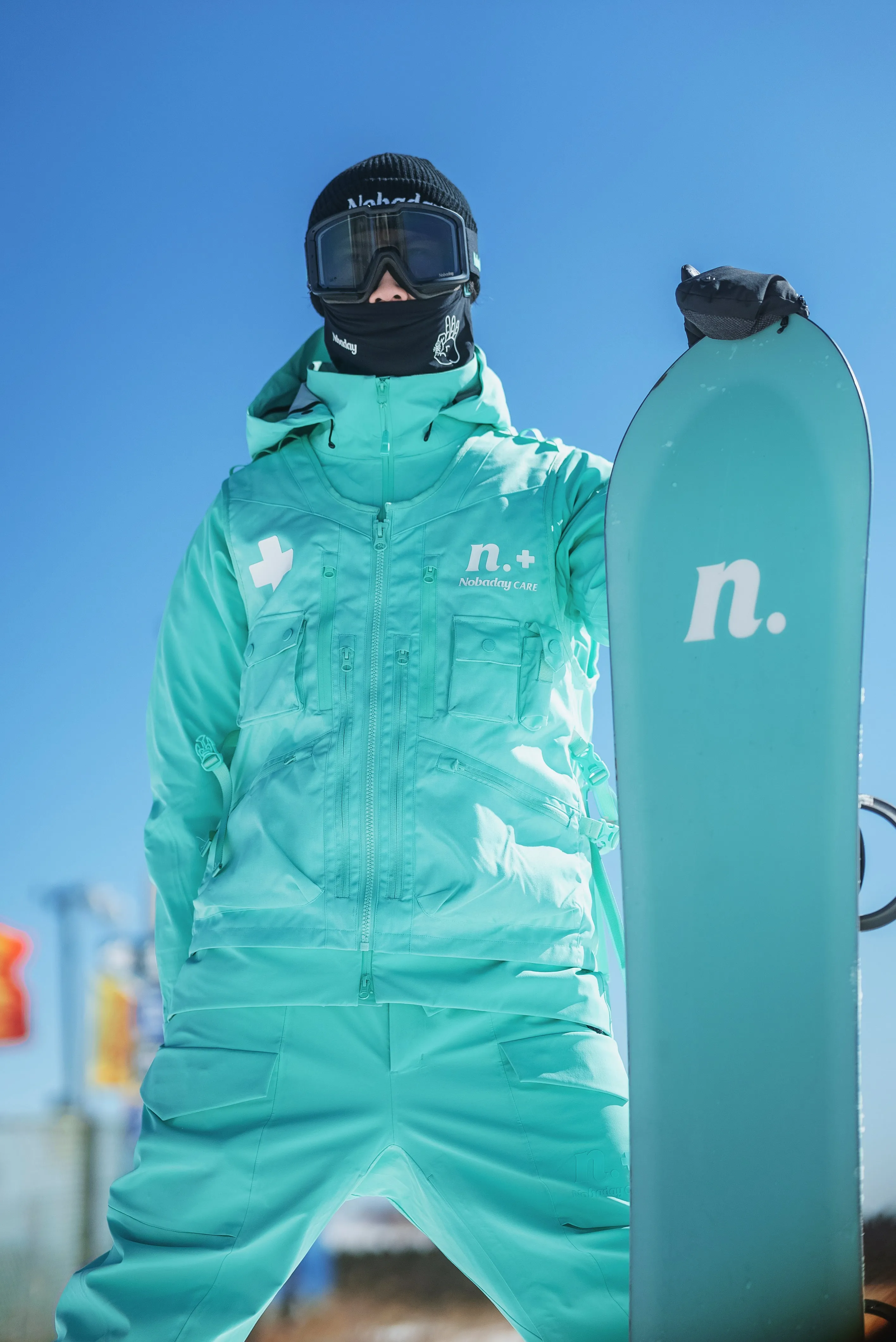 NOBADAY ArcticStorm Freeride Vest Back Protection