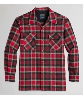 Original Board Shirt<br>Red/Black/Grey Plaid