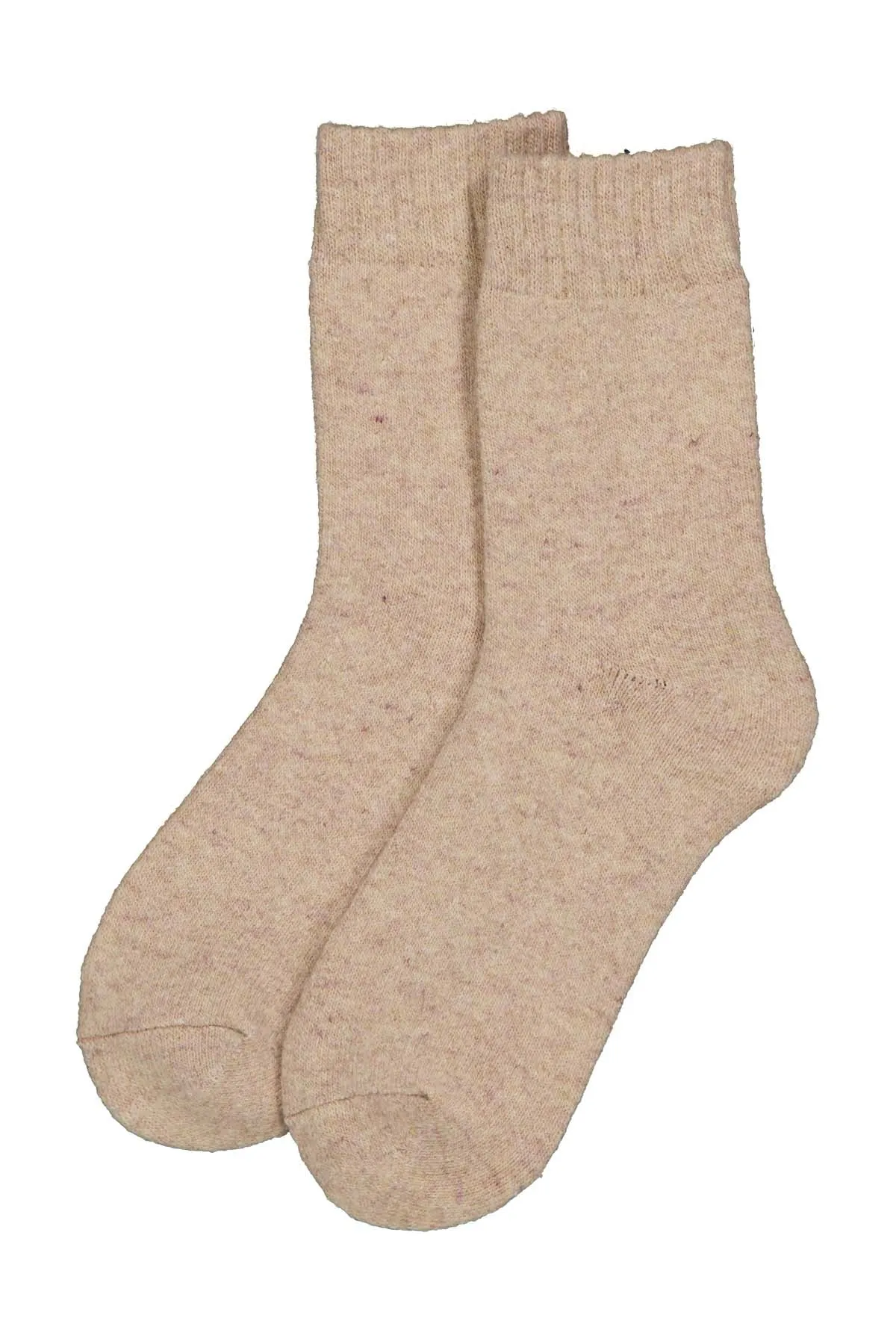 Plush Wool Socks Oat