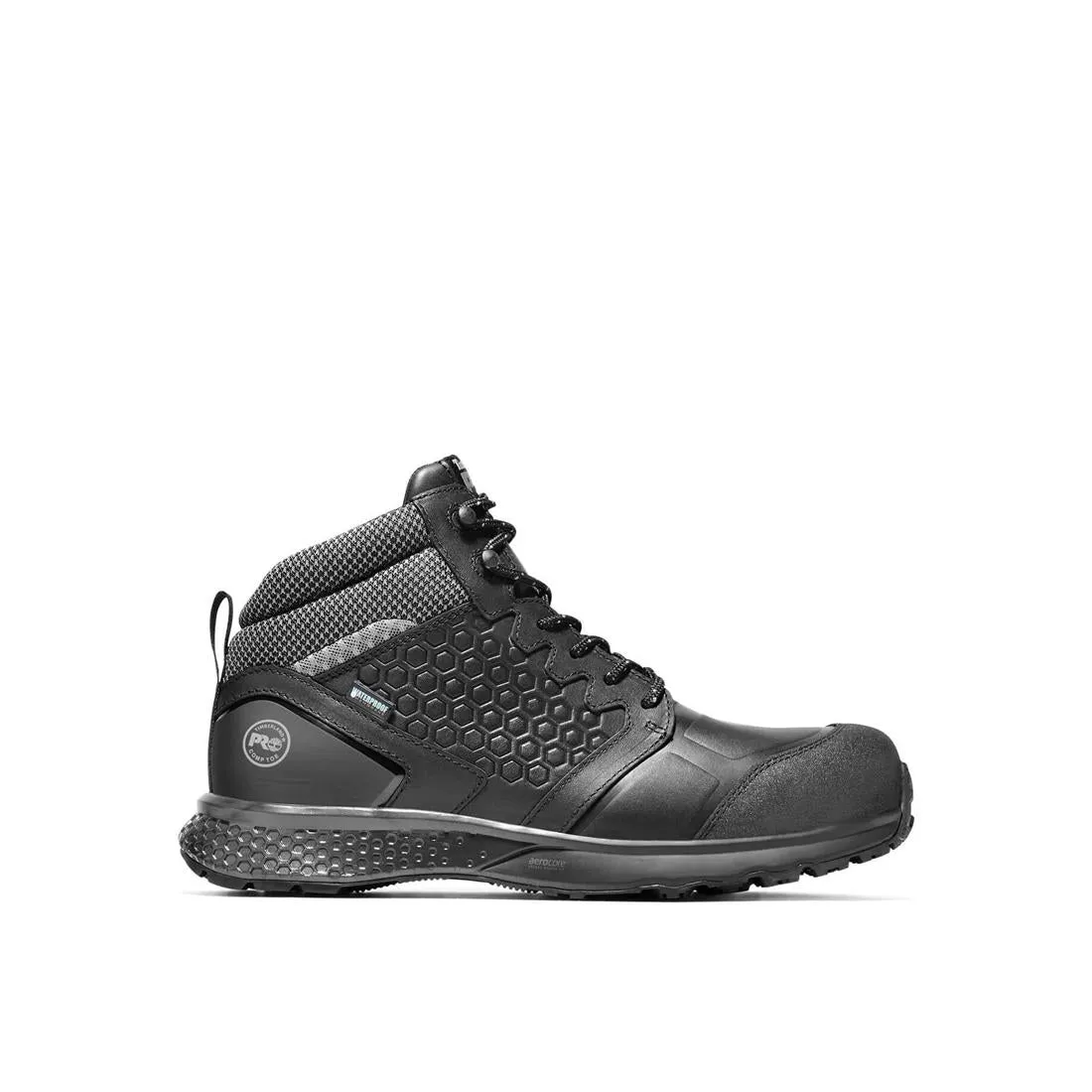 Reaxion Composite-Toe Waterproof Work Boot Black