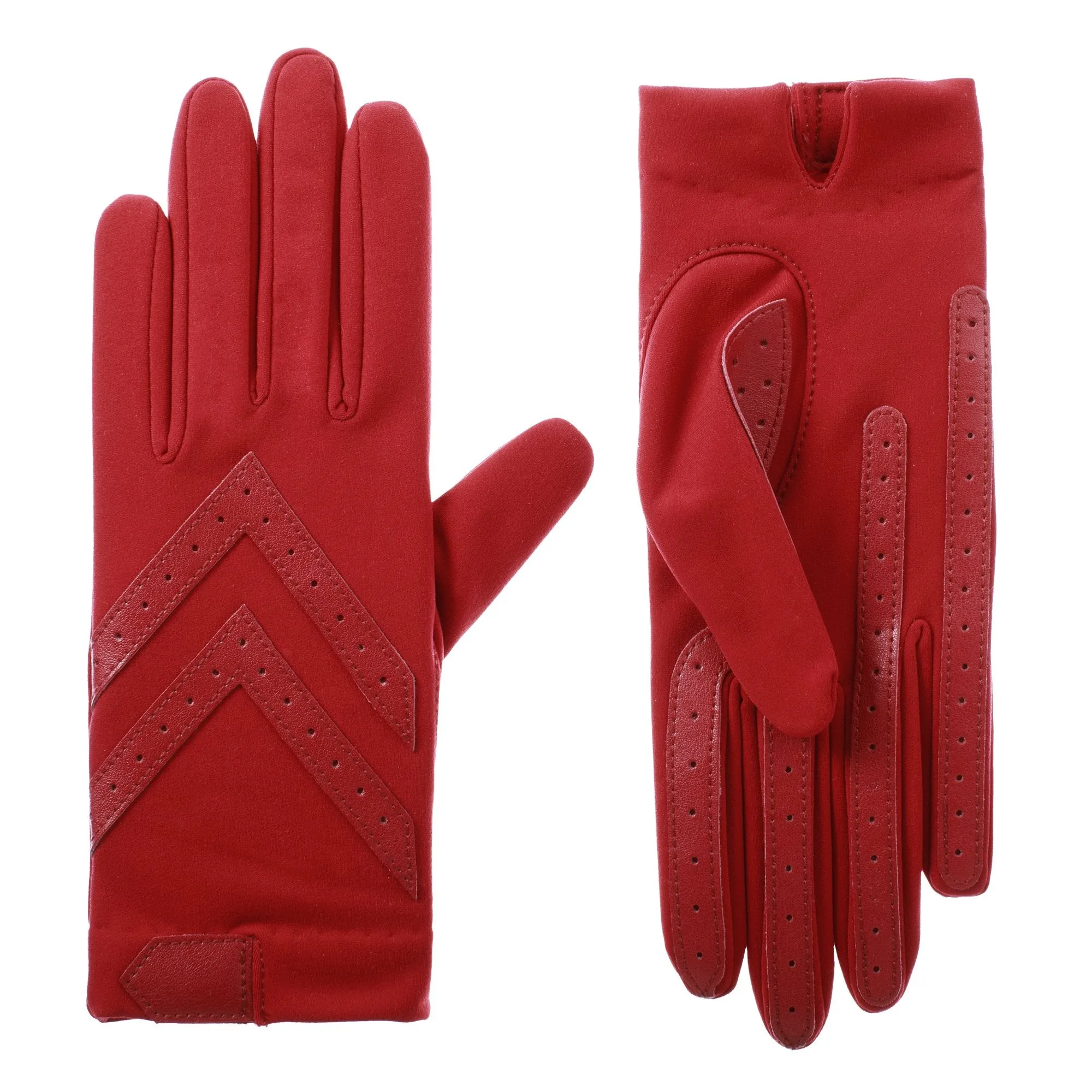 Women's Chevron Shortie Spandex Gloves with smartDri® and smarTouch®