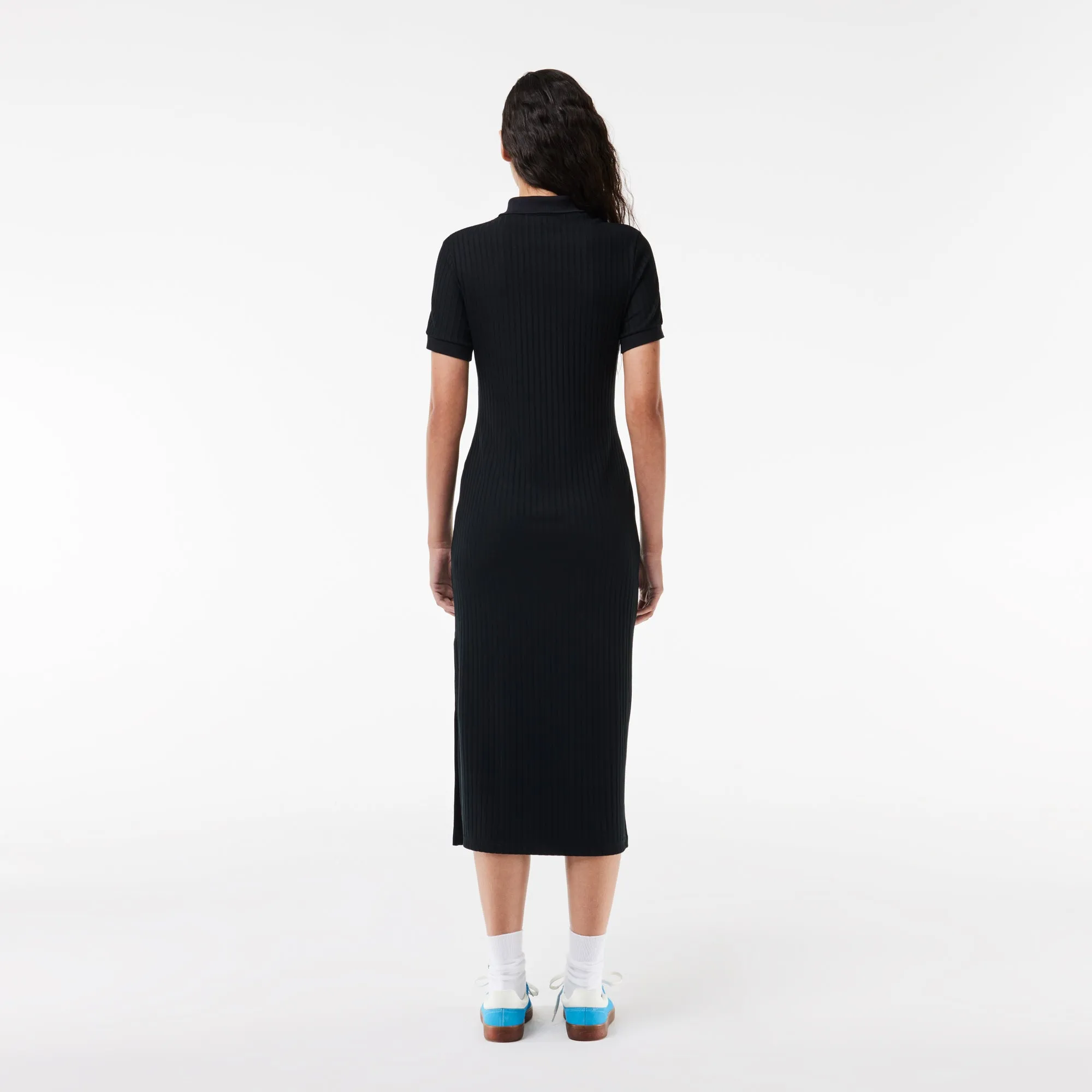 Women’s Lacoste Polo-Style Midi Dress